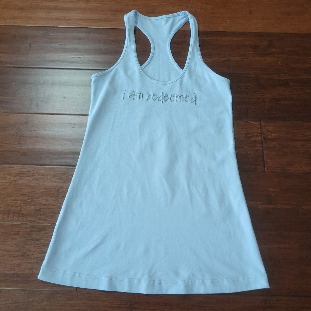 Lululemon Tank Top  Womens Gray Small Athletic Shirt Run Track‎ Gym Sport Yoga